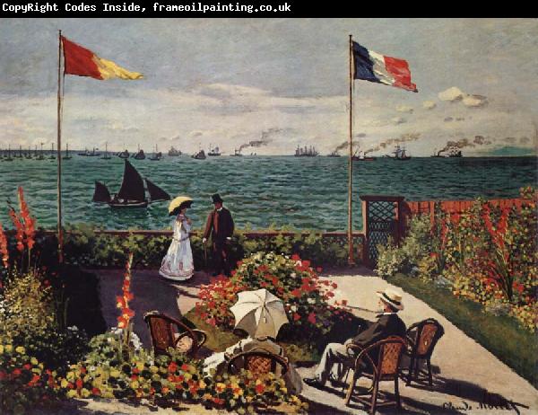 Claude Monet Terrace at Sainte